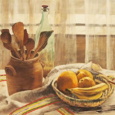 "Still Life with a Jar of Cherries" by Fabienne Blanc – The Vilbil: Your Flagship Immersive Showroom
