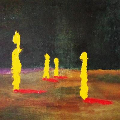 "Figures and Shadows in Reversed Light" by Daniel Mangin – The Vilbil: Your Flagship Immersive Showroom