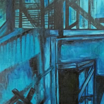 "Blue House" by Meral Baskaya – The Vilbil: Your Flagship Immersive Showroom